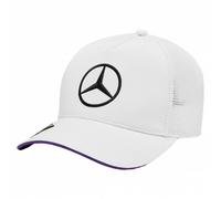 Mercedes AMG Petronas F1 2024 Lewis Hamilton Cappello da Camionista - Bianco - Taglia Unica