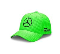 Mercedes AMG Petronas Formula One Team - Cappellino da Pilota Lewis Hamilton 2023 - Verde Neon - Taglia Unica