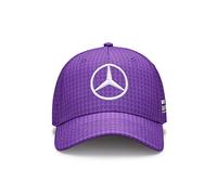 Mercedes AMG Petronas Formula One Team - Cappellino da Pilota Lewis Hamilton 2023 - Viola - Taglia Unica