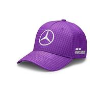 Mercedes AMG Petronas Formula One Team - Cappellino Team Lewis Hamilton 2023 da Bambino - Viola - Taglia Unica