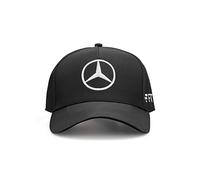 Mercedes AMG Petronas Formula One Team - Collezione Ufficiale di Formula 1 Merchandising - Berretto della Squadra George Russell 2022 - Nero- Dimensioni:Taglia Unica