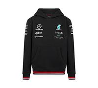 Mercedes AMG Petronas Formula One Team - Collezione ufficiale di prodotti derivati Formula 1 - Bambini 2022 Felpa con cappuccio della squadra - Nero - Bambini - 140