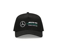 MERCEDES AMG PETRONAS Formula One Team - Collezione ufficiale Formula 1 Merchandise - Berretto da corsa per bambini - Nero - Bambini - Taglia unica, Nero , Taglia unica