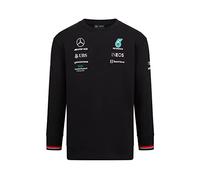 Mercedes AMG Petronas Formula One Team - Merchandise ufficiale Formula 1 - Felpa squadra 2022, Nero , XXL