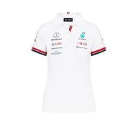 Mercedes AMG Petronas Formula One Team - Merchandise ufficiale Formula 1 - Polo da donna 2022, bianco, XL