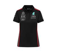 Mercedes AMG Petronas Formula One Team - Polo Team 2023 da Donna - Nero - Taglia: M