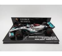 Mercedes Amg W13 George Russell 4th Place Bahrain Gp 2022 1:43 Model MINICHAMPS