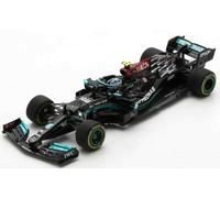 Mercedes AMG W12 E Valtteri Bottas #77 Bahrain GP 2021 S7661 Spark 1/43 F1