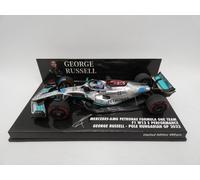 Mercedes AMG W13 E George Russell #63 Pole Ungherese GP 2022 Minichamps 1/43 F1
