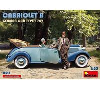 Mercedes-Benz 170V Cabriolet B Miniart 38018 1/35. Auto Tedesca Elegante Di