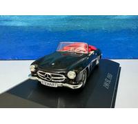 Mercedes Benz 190 SL 1955 Nere Targhe Nome Scatola