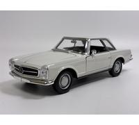 Mercedes Benz 230Sl 1963 Crema Scala 1:24 Welly 24093