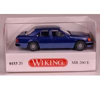 Mercedes-Benz 260 E (Blu Metallic) 1984-1993 1:87 Wiking