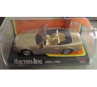 Mercedes Benz 600 SL Convertible 1992 New Ray Die Cast 1:43 Model 48439 NUOVO