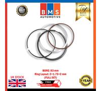 Mercedes-Benz & a C CLASSE S OM651 Pistone Anello Set Misura 83 2.0 1.75