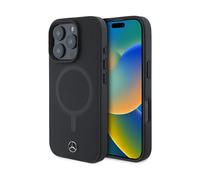 Mercedes-Benz Backcover liscia con MagSafe - iPhone 16 Pro, nero