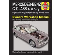Haynes – Mercedes-Benz C-Class Benzina e Diesel (set 00 - mag 07) – Manuale di riparazione