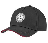 Mercedes-Benz Cappellino Base Classic Nero Taglia Regolabile Nuovo