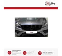 Mercedes Benz Classe E W213 C238 2016-20 Nero Lucido Panamericana Gt Ant. Grill
