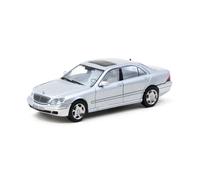 Mercedes Benz Classe S Brilliant Silver Metallic 1:64 Tarmac Works T64G072SL