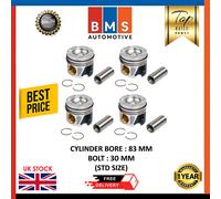 Mercedes-Benz Classe V OM651 2.1CDI Diesel Euro 5 Pistone Std 4 Pezzi Set HQ