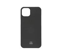 Mercedes-Benz. Custodia per iPhone® 13 Nero policarbonato, Microfibra. Prodotto ufficiale Collection.