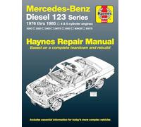 Haynes – Mercedes-Benz Diesel Manuale di riparazione Serie 123 (76 - 85) – Tascabile
