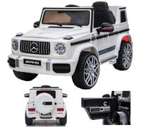 Mercedes-Benz G 63 G63 AMG V8 Biturbo Auto SUV Elettrico per Bambini Bianco