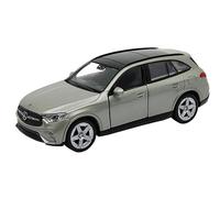 Mercedes-Benz GLC 12 cm modello auto in metallo modello auto con motore di ritiro Welly 25 (grigio metallizzato)