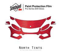 Mercedes Benz Gle Base 2015-2018 3M Pro Serie Pretagliati Pittura Protezione Set