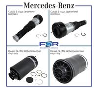 MERCEDES BENZ KIT SOFFIONE POLMONE SOSPENSIONE AIRMATIC ANTERIORE E POSTERIORE