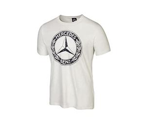 Mercedes-Benz Maglietta Cavallero Classic, cotone, Bianco écru, M