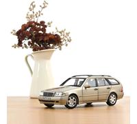 Mercedes C-Class T-Modello Station Wagon S202 1997 Argento Modellino 1:18 Norev