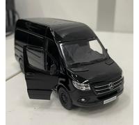 Mercedes-Benz Nero Kinsmart Auto Giocattolo Modello 1/48 Scala Modellino Metallo