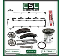 Mercedes-Benz OM651 2.2CDI Timing Kit Catena Guarnizione Coperchio Valvole Olio