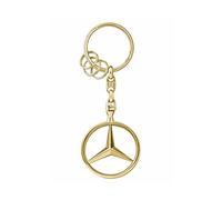 Mercedes-Benz - Portachiavi stile Bruxelles, in zinco pressofuso, color oro