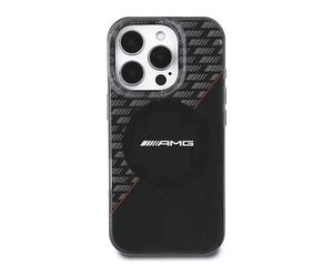 MERCEDES-BENZ Protettiva AMHMP16L24HRDKR Cover per Apple iPhone 16 Pro, Nero