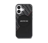 MERCEDES-BENZ Protettiva AMHMP16M24HRDKR Cover per Apple iPhone 16 Plus, Nero
