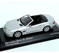 Mercedes-Benz SL 2007, Argento Metallizzato MINICHAMPS 1:43, 400036130