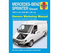 Mercedes-Benz Sprinter Diesel (95 - Apr 06) Haynes Repair Manual (Tascabile)