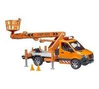 BRUDER MB Sprinter piattaforma aerea con luci e suono 02679