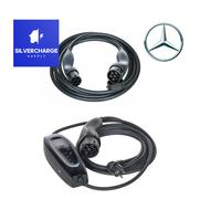 Mercedes-Benz Tipo 2 Set di Ricarica (Città + Casa) Portatile Originale EV...