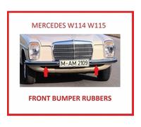 Mercedes Benz W114 W115 Paraurti Anteriore Gommini 2 Pezzi Tipo Corto Nuovo