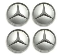 Mercedes-Benz W124 W126 W201 Tappi Di Mozzo Coprimozzo Classic Senza Cromo