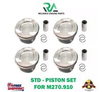 Mercedes Benz W176 W246 W242 C117 X117 X156 1.6PETROL M270.910 Piston Set X4 Std