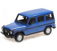 Mercedes BM460 G-Modell Lang blu modello di auto 155038100 Minichamps 1:18