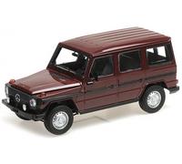 Mercedes BM460 G-Modell Lang rosso modello di auto 155038102 Minichamps 1:18