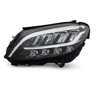 Mercedes C Class Fari Anteriori Sinistro W205 18-20 Full LED Fari Autista OEM