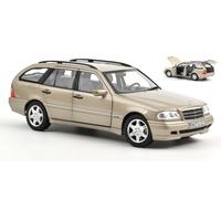 Mercedes C-Class T-Modello Station Wagon S202 1997 Argento Modellino 1:18 Norev
