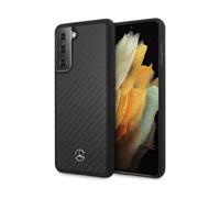 Mercedes Carbon Hardcase Dynamic Line, nero - Samsung Galaxy S21